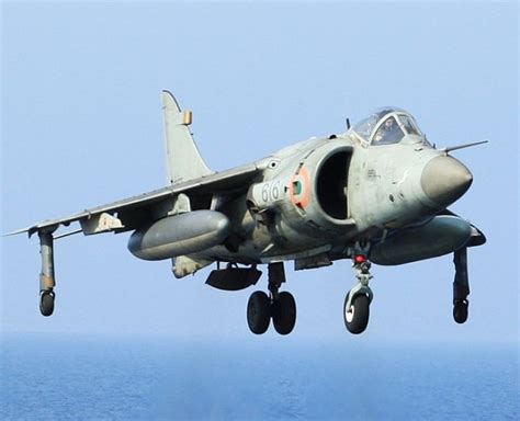 End of an era: Navy bids farewell to the Sea Harrier - Rediff.com India ...