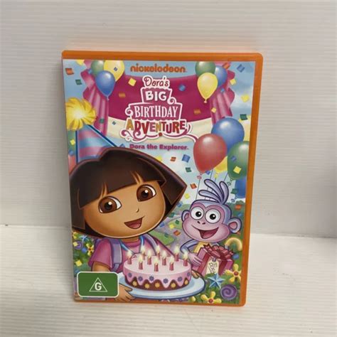 DORA THE EXPLORER- Dora's Big Birthday Adventure (DVD, 2010) R4 PAL $12.98 - PicClick AU