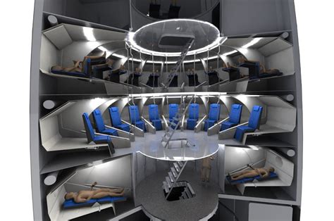 SpaceX Starship interior concept by Jim Murphy | human Mars