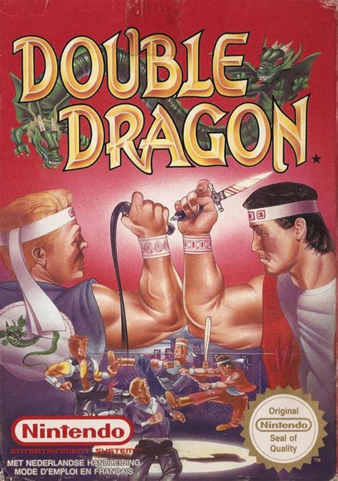 Double Dragon (1988) NES box cover art - MobyGames