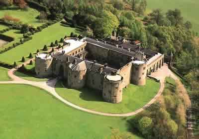 Chirk Castle Gardens Crogen Wrexham Denbighshire Clwyd Wales Welsh