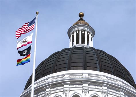 Flags Flown at the California State Capitol