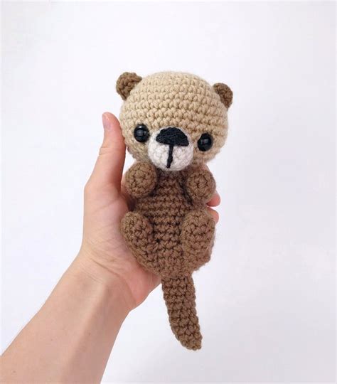 PATTERN: Otter Friends Crochet Otter Pattern Amigurumi | Etsy | Easy ...