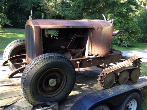 Doodlebug Tractor - 1924 Packard, on tracks | Antique Tractors Forum