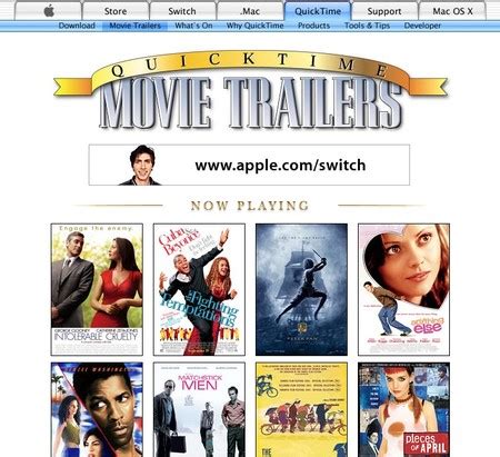 Apple Movie Trailers: la web que conserva la experiencia correcta para ...