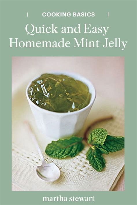 Mint Jelly Recipe | Recipe in 2022 | Mint jelly, Mint jelly recipe ...