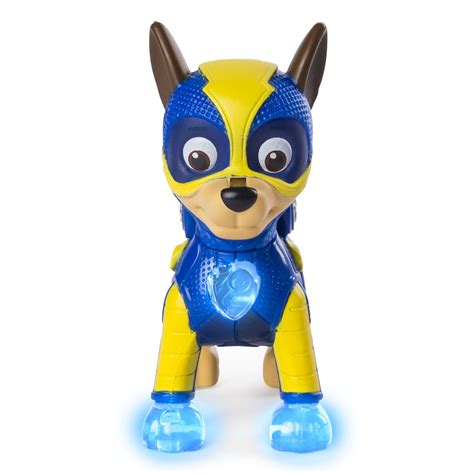 PAW Patrol - Mighty Pups Chase Figure with Light-up Badge And Paws, for Ages 3 And up, Wal-Mart ...