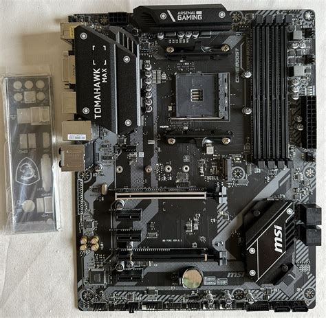 MSI B450 TOMAHAWK MAX II Socket AM4 AMD B450 SATAIII USB3.2 Gen2 ATX Motherboard 824142191699 | eBay