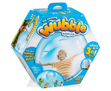 The Amazing Wubble Bubble Ball - Blue | Catch.com.au