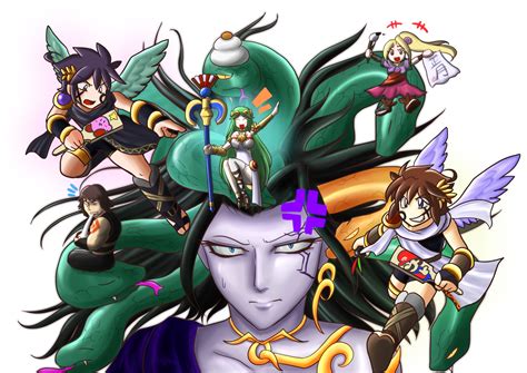 Kid Icarus Uprising, pixiv Kid Icarus Uprising, Video Game Fan Art, Video Games Nintendo, Super ...