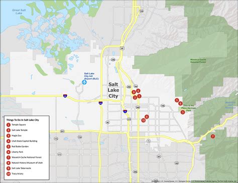 Salt Lake City Map [Utah] - GIS Geography