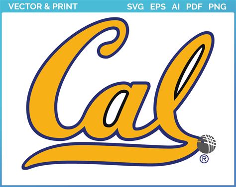 California Golden Bears - Secondary Logo (1992) - College Sports Vector ...