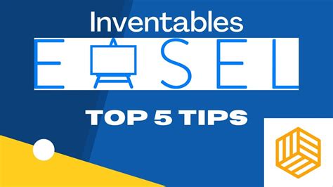 Inventables Easel Top 5 Tip | Things I've learned in the first month ...