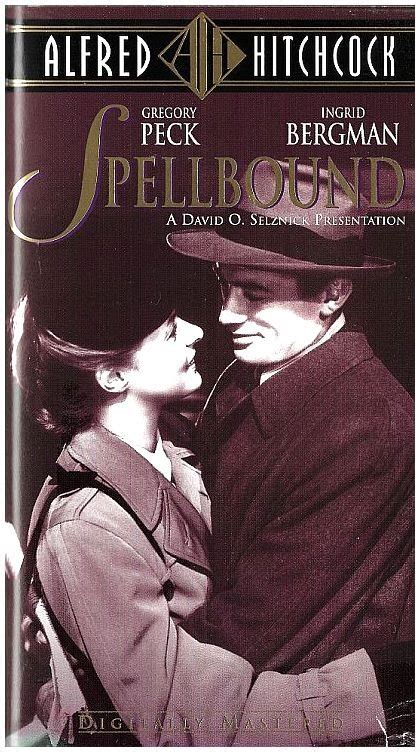 VHS - Spellbound (1945) *Ingrid Bergman / Gregory Peck / Alfred Hitchcock*