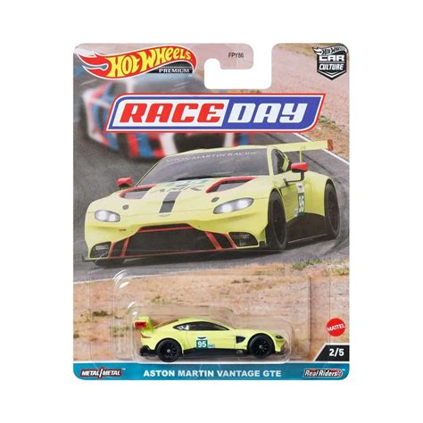 Mattel Hot Wheels Cars - Racing Collectibles Aston Martin Vantage GTE ...