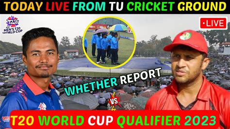 Live from tu cricket ground || Big day for nepali cricket || Nepal vs singapore t20 worldcup ...