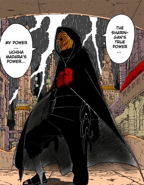 Obito manga colored by me (very rushed) : r/Naruto