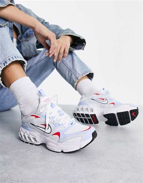 Nike Zoom Air Fire sneakers in white and multi | ASOS