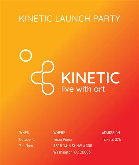 Kinetic Launch Party | East City Art