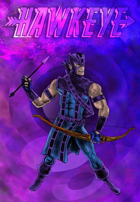 Hawkeye fan art by me done on Photoshop : r/HAWKEYE