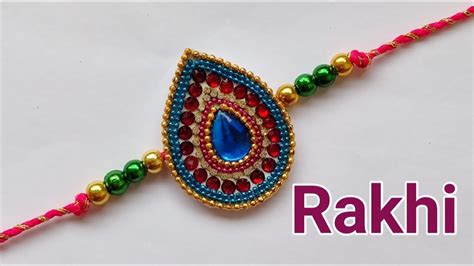 Easy Rakhi | Rakhi Making| Rakhi making at home| DIY Rakhi|Bestie best | Rakhi making, Rakhi ...