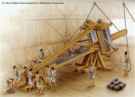 Torsion Catapult History - WoodWorking Projects & Plans