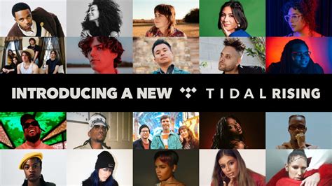 TIDAL reveals the artists new to music support program TIDAL RISING for 2023 - RouteNote Blog