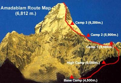 Ama Dablam Expeditions in Nepal, Mt. Ama Dablam Expedition