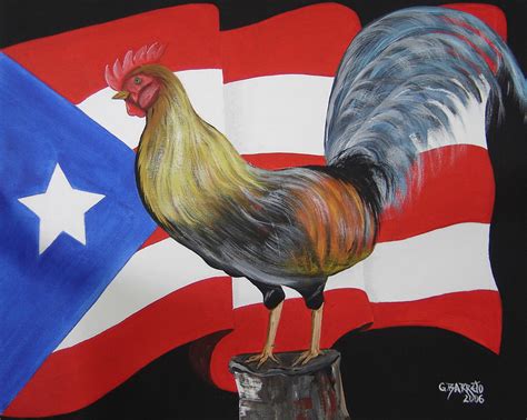 Puerto Rican Flag Painting at PaintingValley.com | Explore collection ...