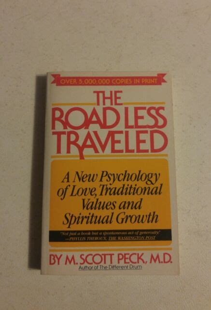 025 The Road Less Traveled M. Scott Peck MD Paperback Book | eBay