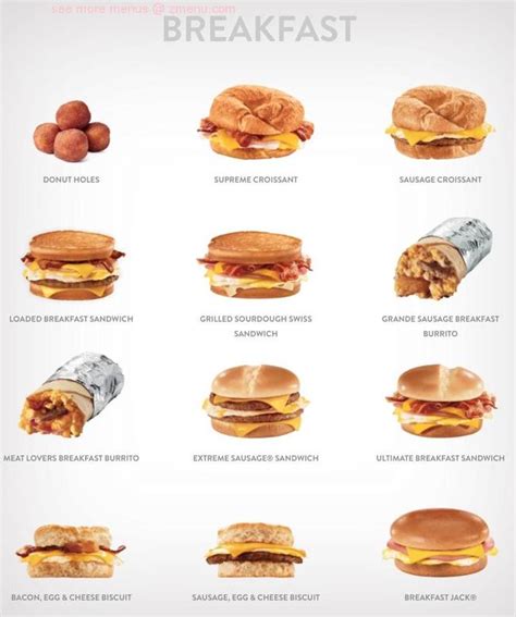 Online Menu of Jack in the Box Restaurant, Dublin, California, 94568 ...