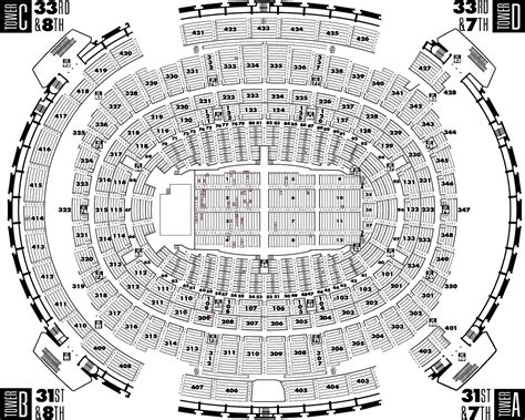 Msg Stadium Seating Chart