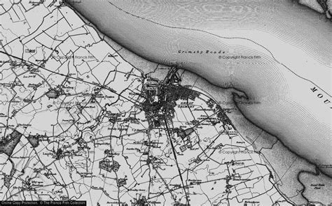 Historic Ordnance Survey Map of Grimsby, 1895