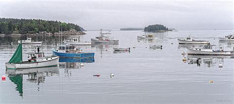 Stonington Fishing Boats Photograph by Marty Saccone