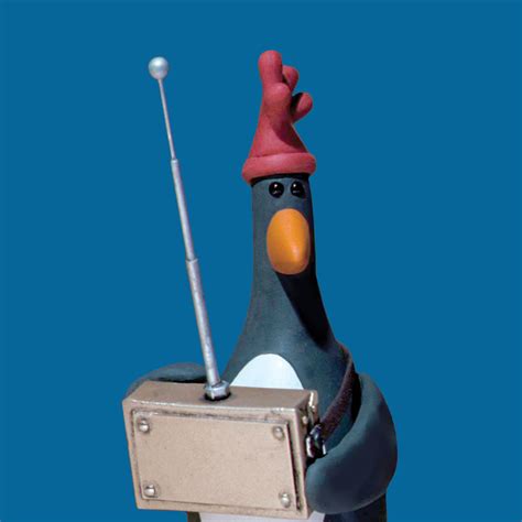 Aardman Animations model making workshop | Feathers McGraw | National Galleries of Scotland