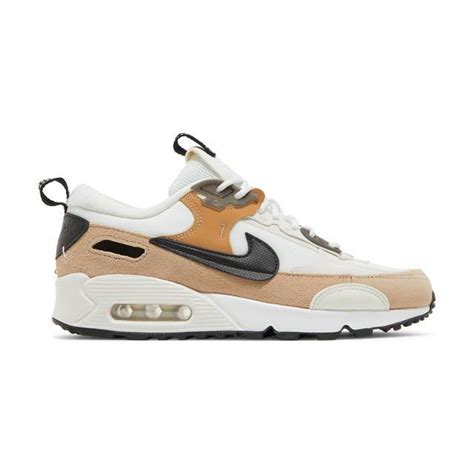 Nike Women's Air Max 90 Futura (Tan/ White/ Phantom/ Tan Brown/ Hemp/ Sanddrift/ Black) Sizes 6 ...