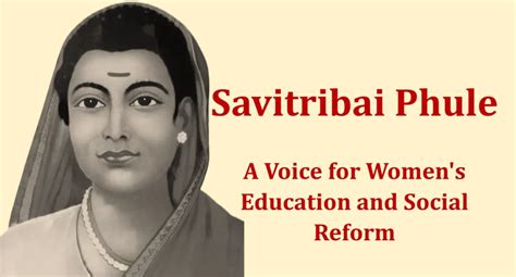 Savitribai Phule: A Voice For Women's Education And Social Reform