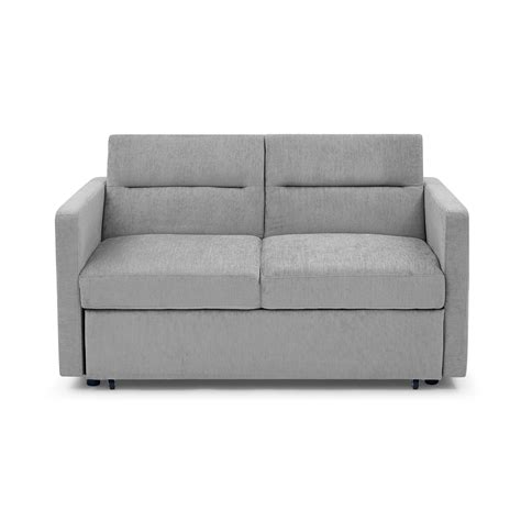 Hommoo Sofa Bed with Pull-out Bed, Modern Convertible Chair for Living ...