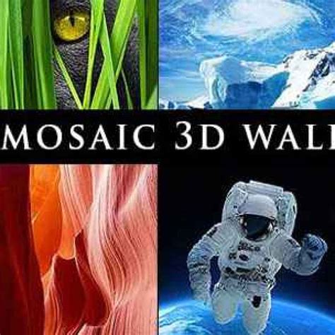 Mosaic 3D Wallpaper - più di 130 splendidi Live Wallpaper da provare su Android! (Android)