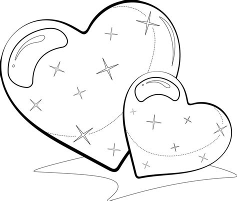 Happy Valentines Day Glitter Clipart Red