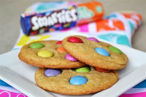 Smartie Cookies