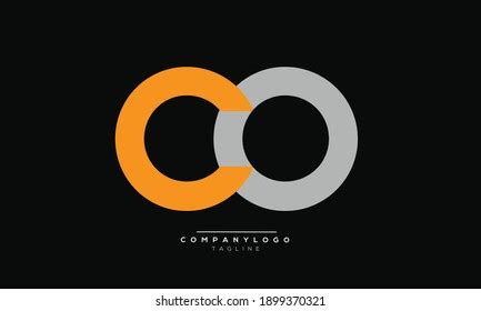 Co Icon Monogram Letter Text Alphabet Stock Vector (Royalty Free) 1899370321 | Shutterstock