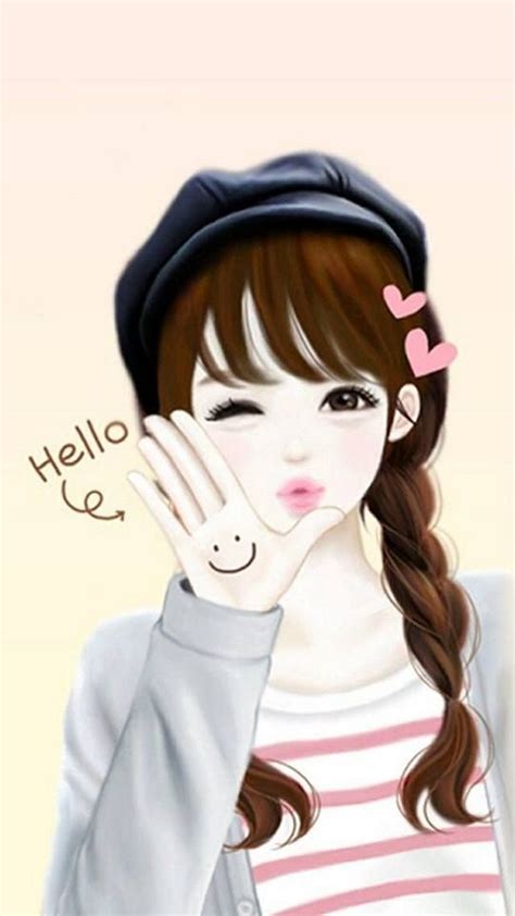 Cool Girl Instagram Cartoon Wallpapers - Wallpaper Cave