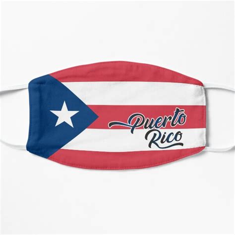 "Puerto Rico Flag Mask" Mask for Sale by VicRosMan | Redbubble