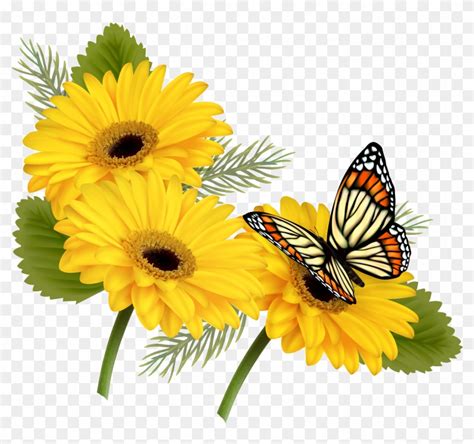 butterfly on flower clipart 10 free Cliparts | Download images on ...