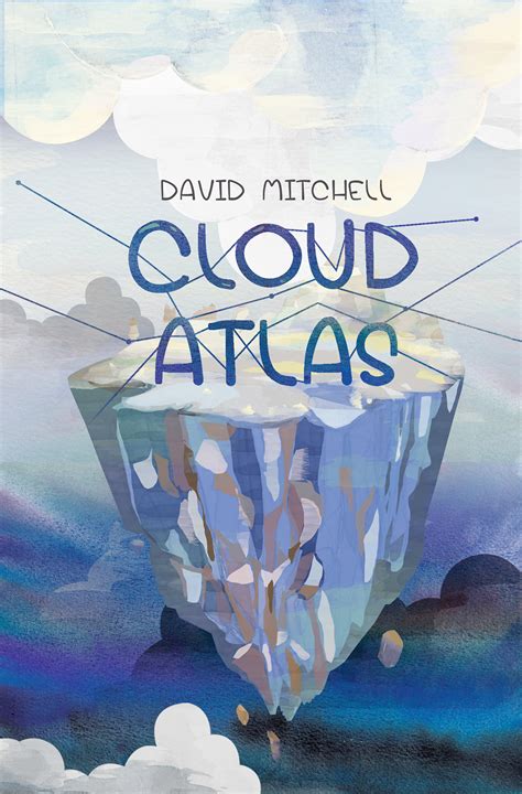 Reinterpreting "CLOUD ATLAS" book cover on Behance