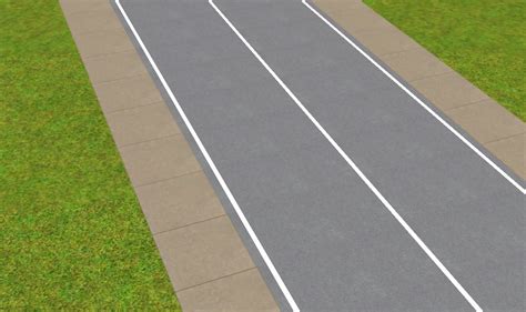 Mod The Sims - CaW custom road textures. snow, zebra crossing and more!