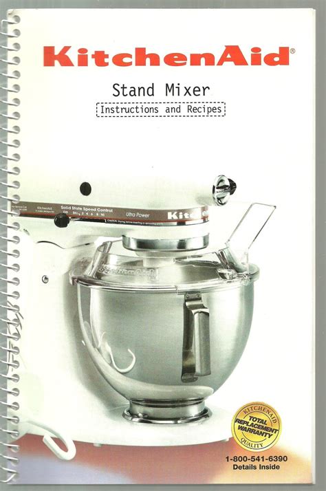 KitchenAid: Stand Mixer - Instructions and Recipes: Very Good Soft ...