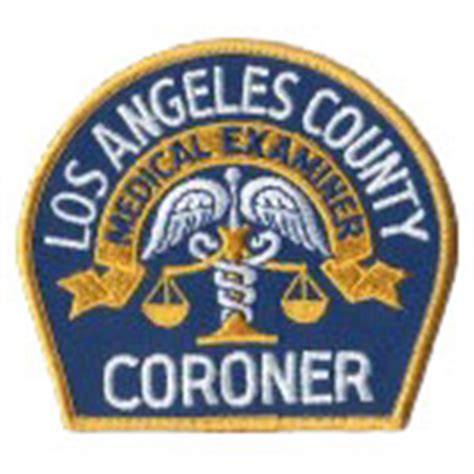 Los Angeles County Department of Coroner, California, Fallen Officers