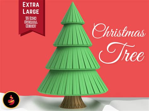 Extra Large Christmas Tree by JamesThePrinter | Download free STL model | Printables.com